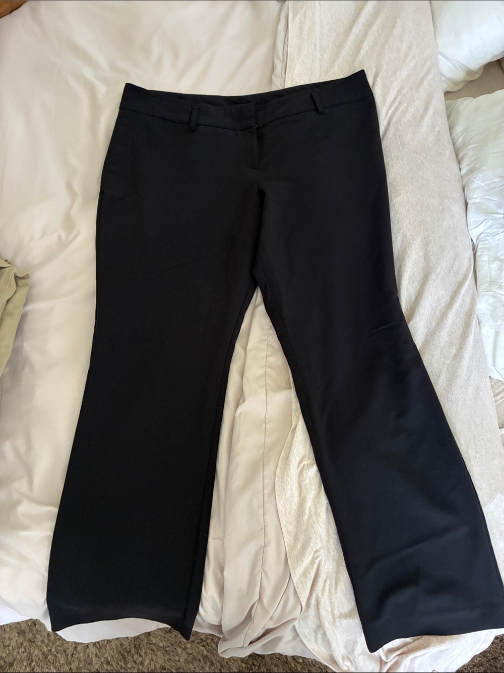 Worthington Black Boot Cut Dress Pants